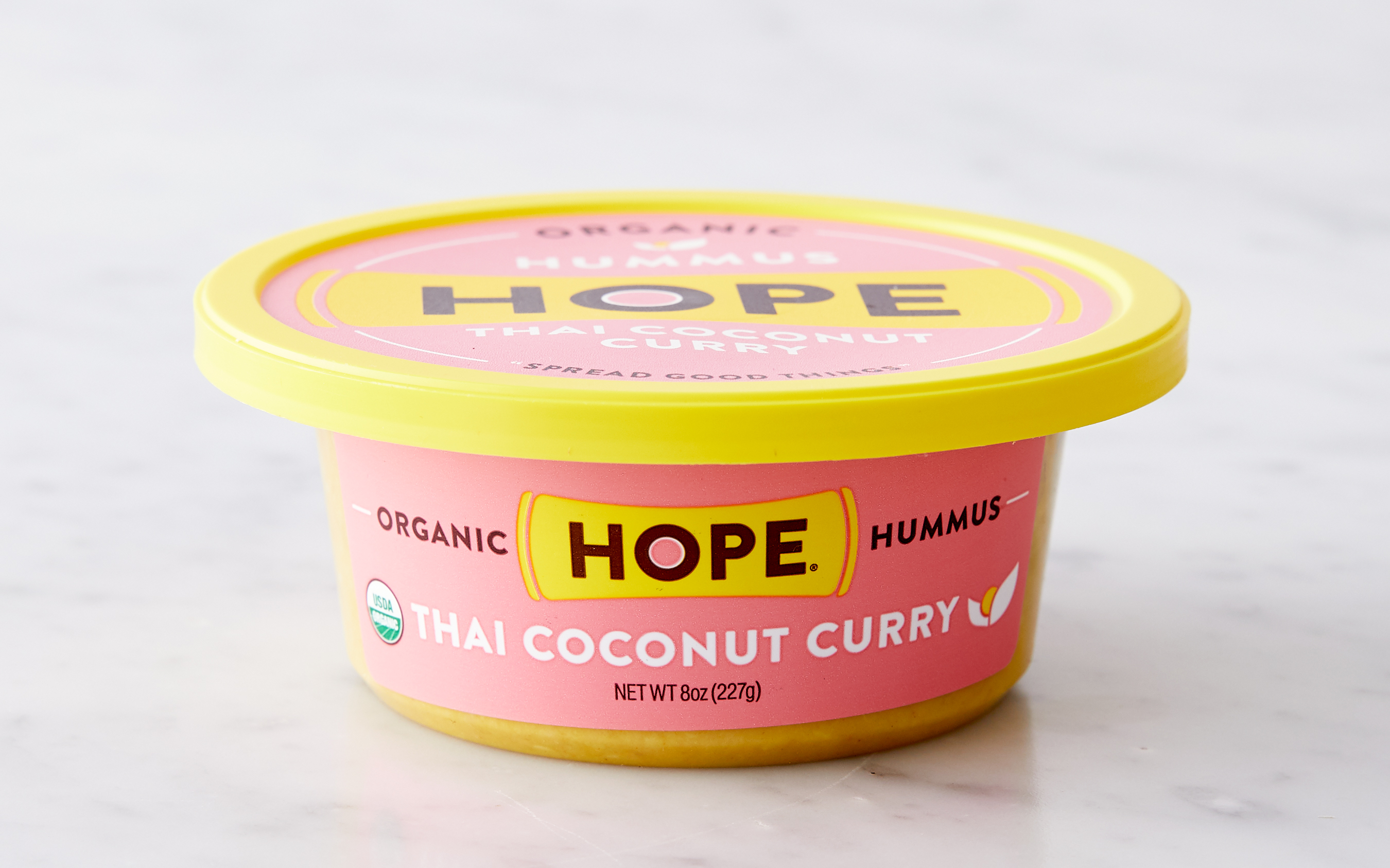 Organic Thai Coconut Curry Hummus Hope Foods SF Bay Good Eggs